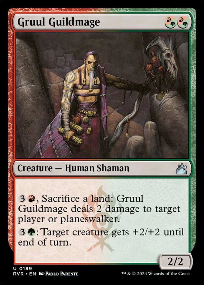 Gruul Guildmage 「RVR/189」「EN」