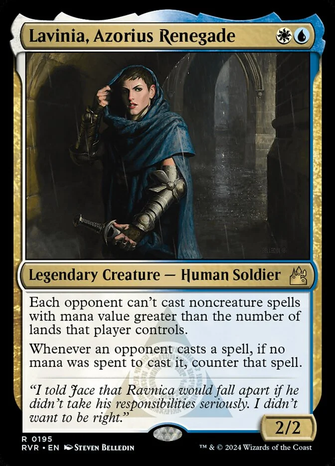 Lavinia, Azorius Renegade 「RVR/195」「EN」