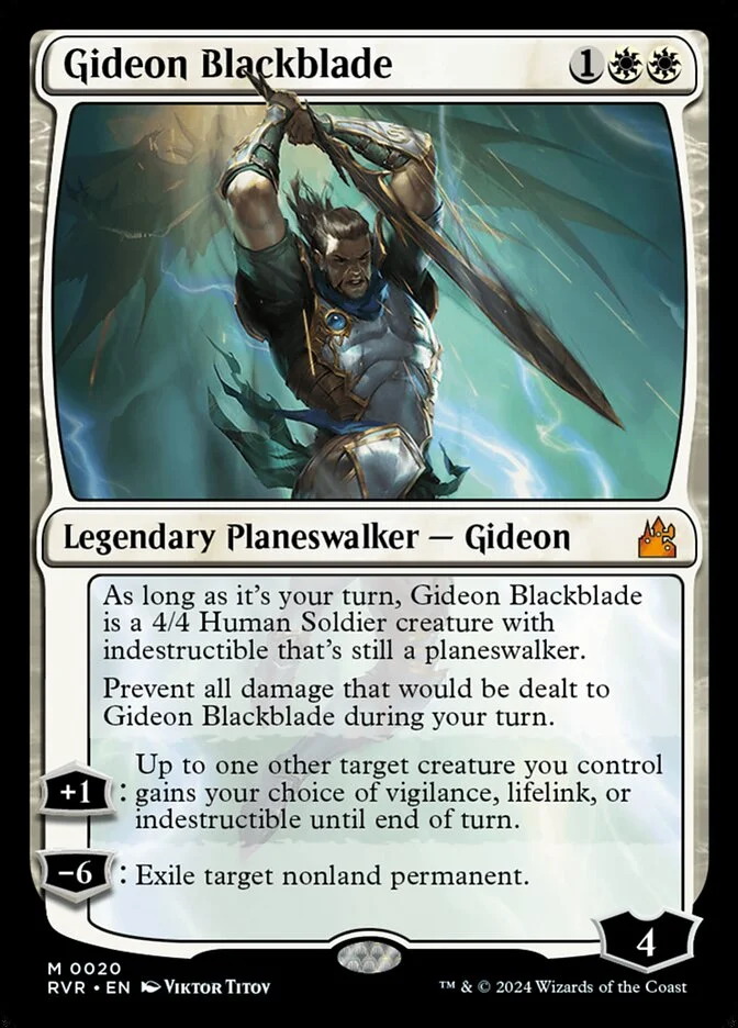 Gideon Blackblade 「RVR/20」「EN」