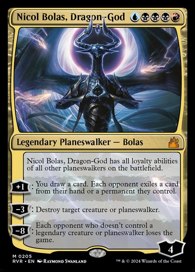 Nicol Bolas, Dragon-God 「RVR/205」「EN」