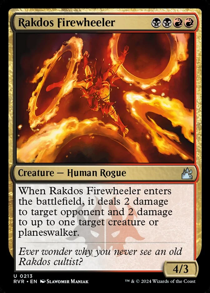 Rakdos Firewheeler 「RVR/213」「EN」
