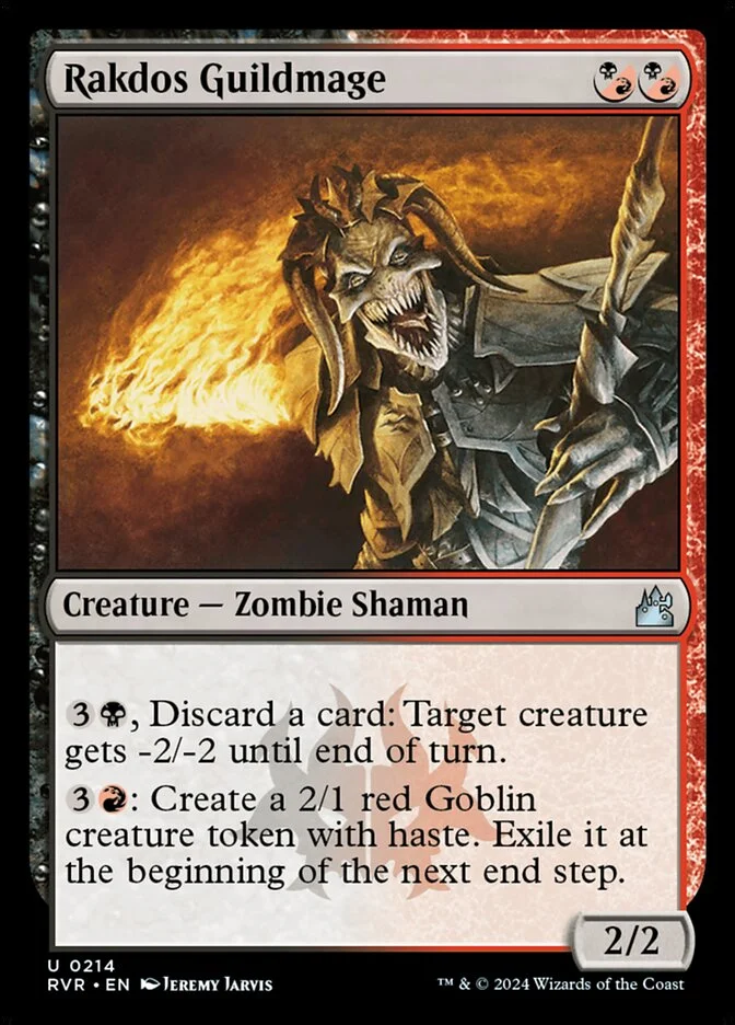Rakdos Guildmage 「RVR/214」「EN」