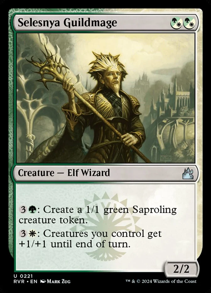 Selesnya Guildmage 「RVR/221」「EN」