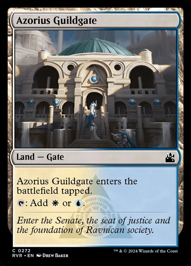 Azorius Guildgate 「RVR/272」「EN」