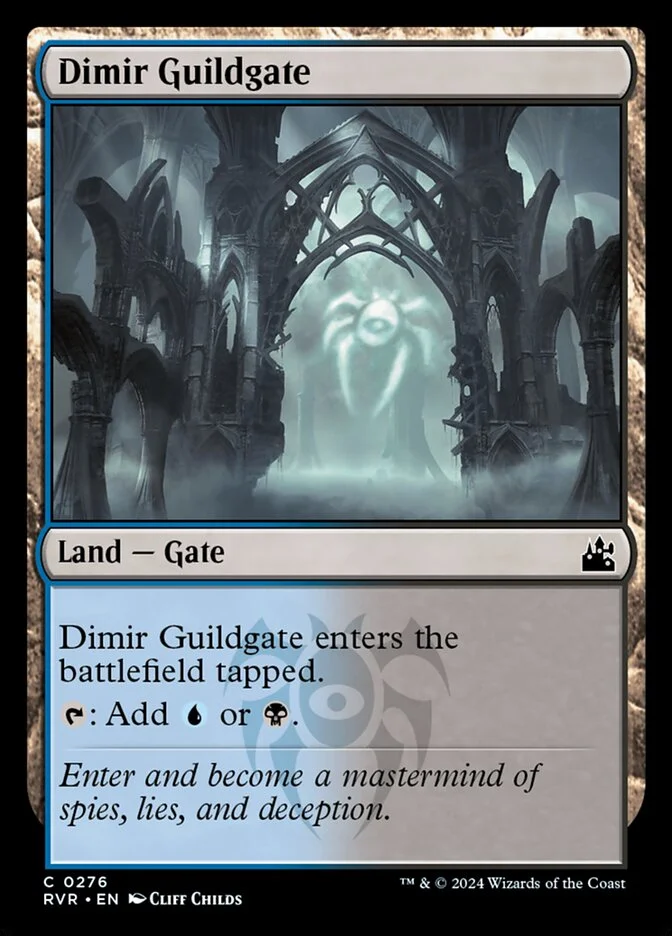 Dimir Guildgate 「RVR/276」「EN」
