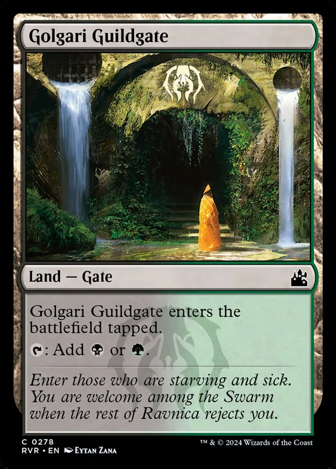 Golgari Guildgate 「RVR/278」「EN」