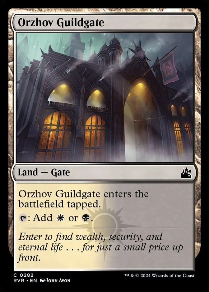 Orzhov Guildgate 「RVR/282」「EN」