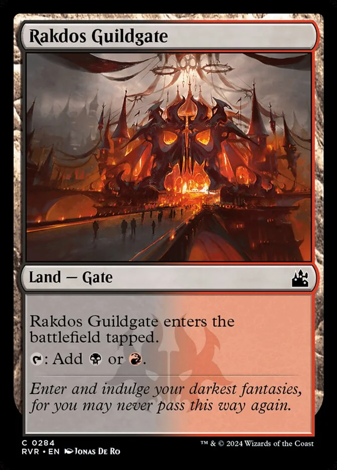 Rakdos Guildgate 「RVR/284」「EN」