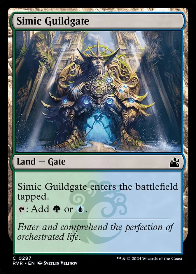Simic Guildgate 「RVR/287」「EN」