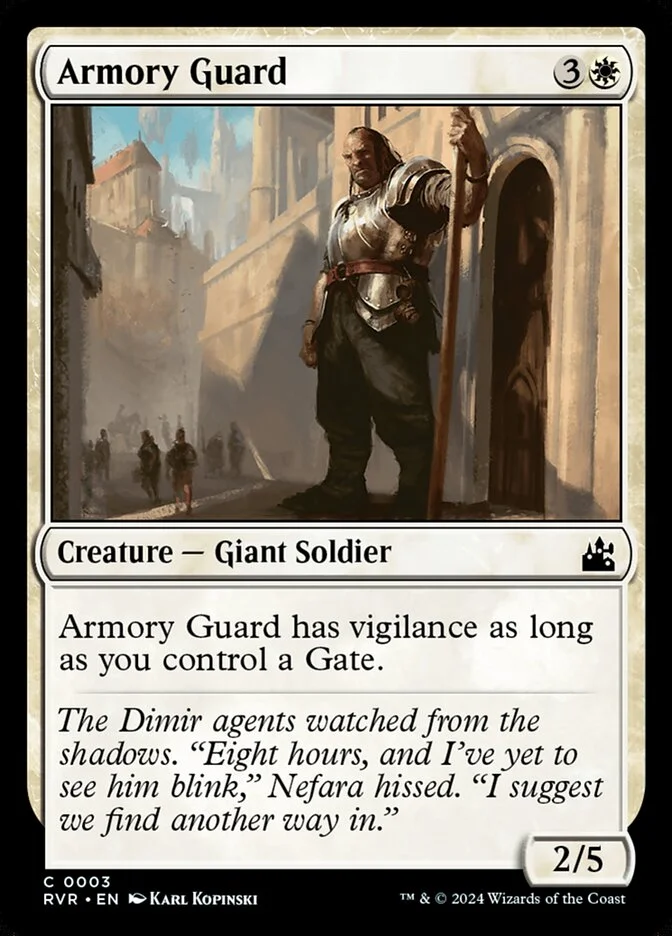 Armory Guard 「RVR/3」「EN」