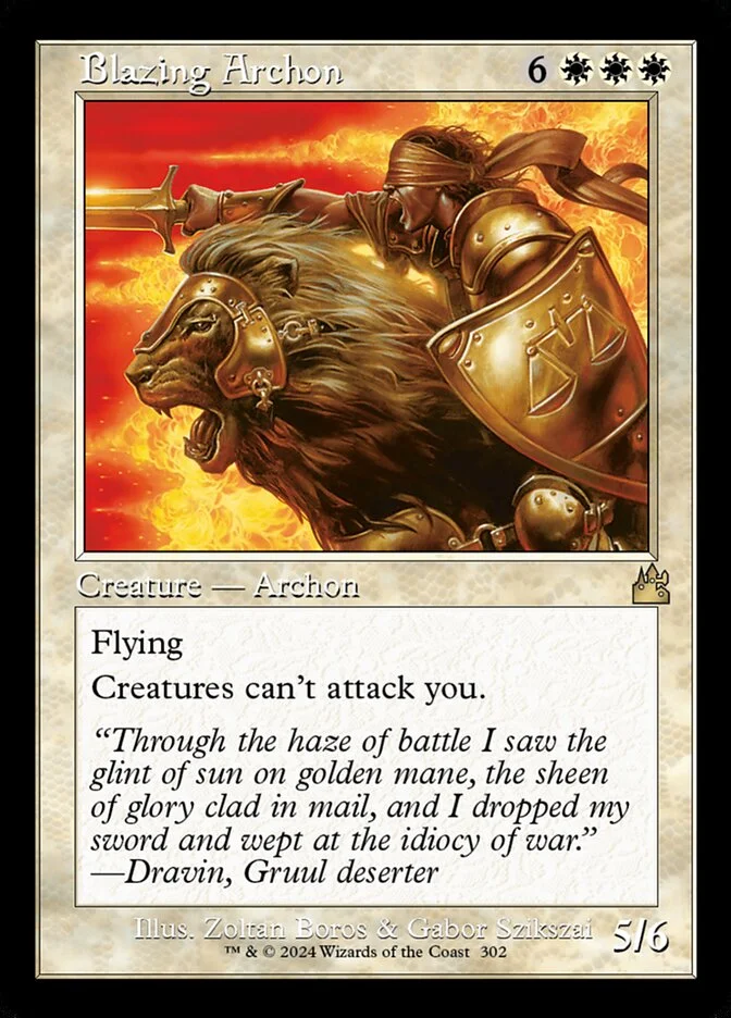 Blazing Archon 「RVR/302」「EN」