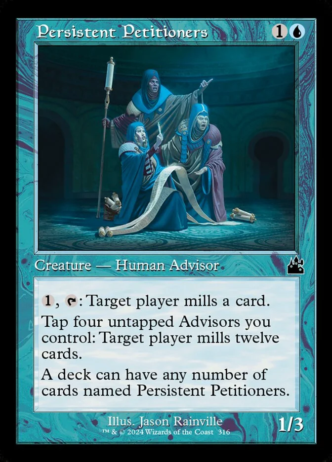 Persistent Petitioners 「RVR/316」「EN」