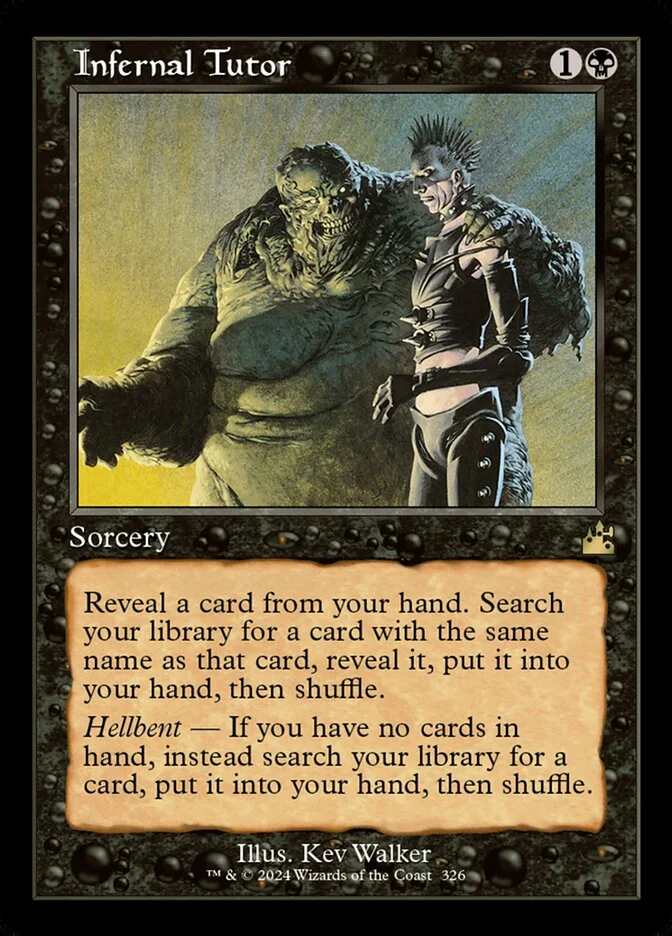 Infernal Tutor 「RVR/326」「EN」