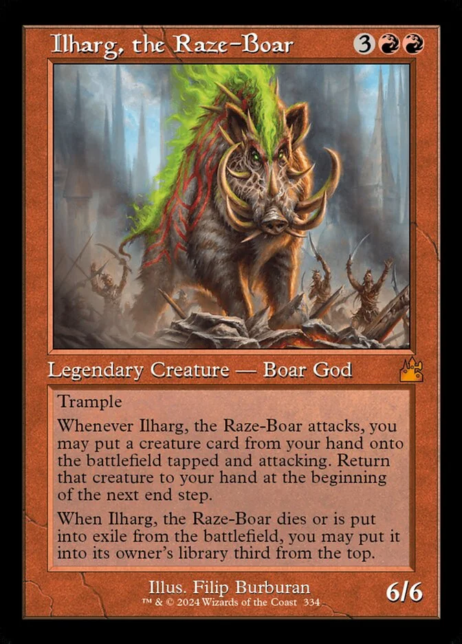 Ilharg, the Raze-Boar 「RVR/334」「EN」