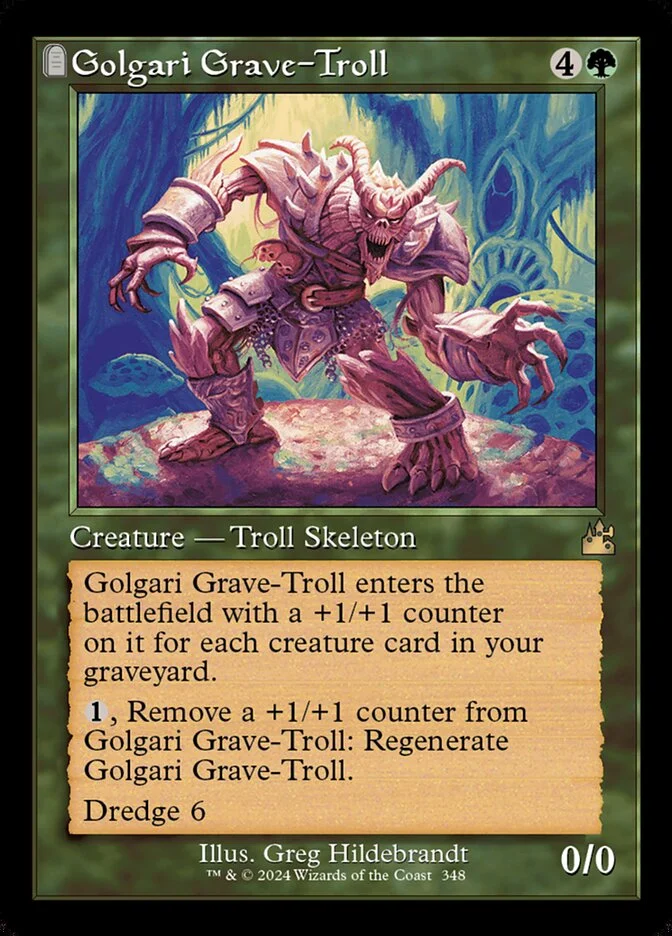 Golgari Grave-Troll 「RVR/348」「EN」