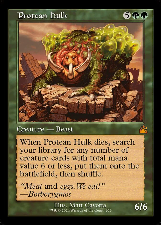 Protean Hulk 「RVR/353」「EN」