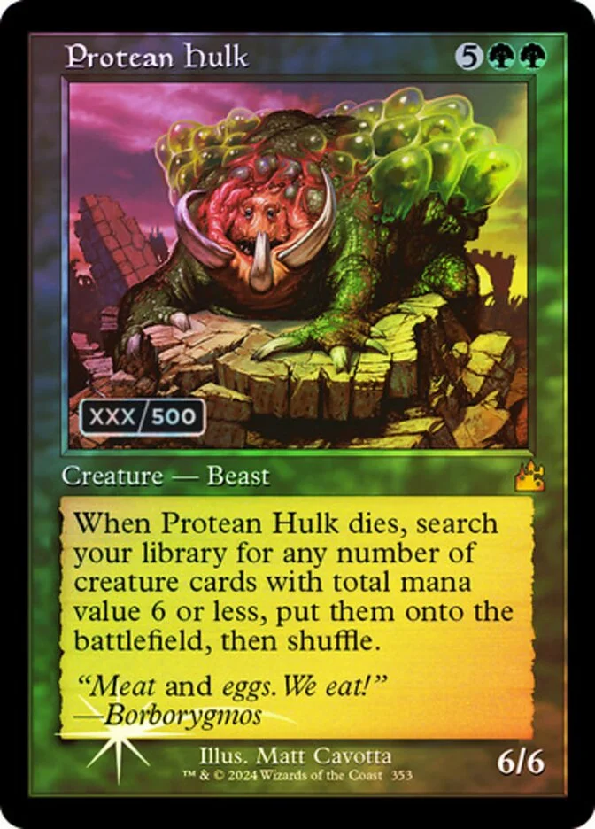 Protean Hulk 「RVR/353z」「EN」