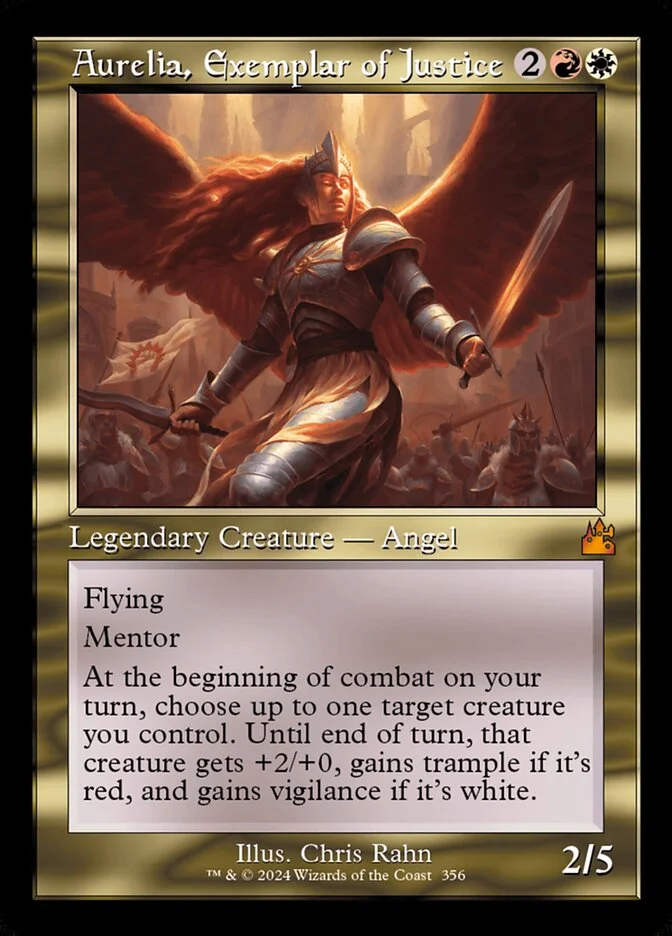 Aurelia, Exemplar of Justice 「RVR/356」「EN」