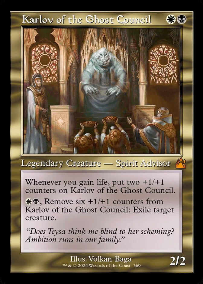 Karlov of the Ghost Council 「RVR/369」「EN」