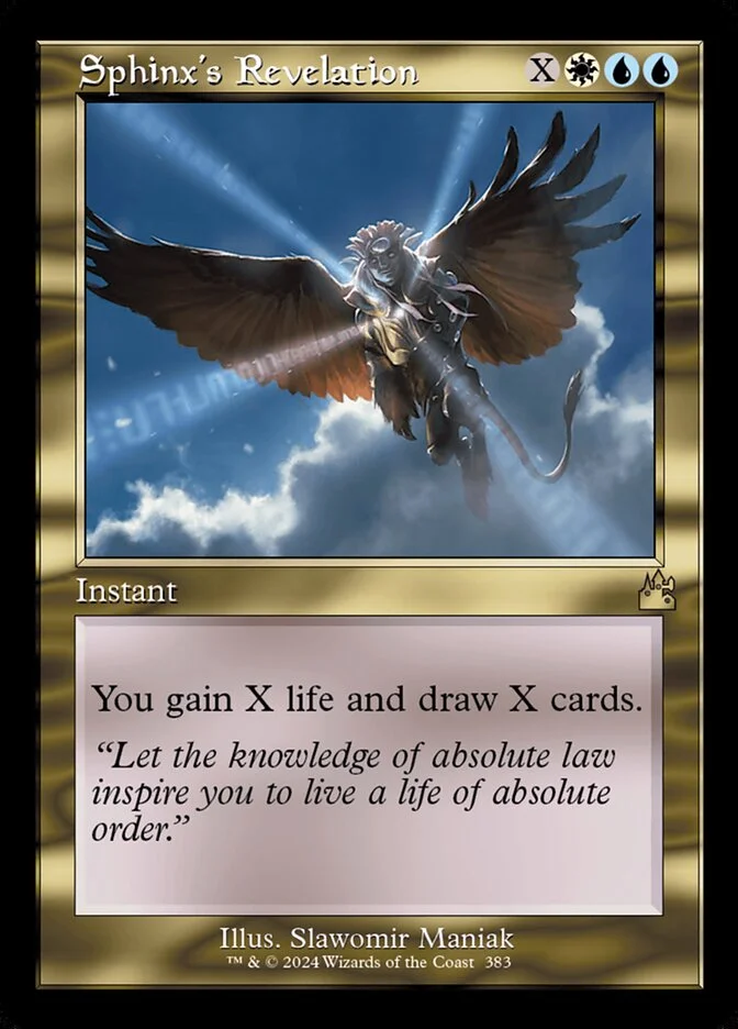 Sphinx's Revelation 「RVR/383」「EN」
