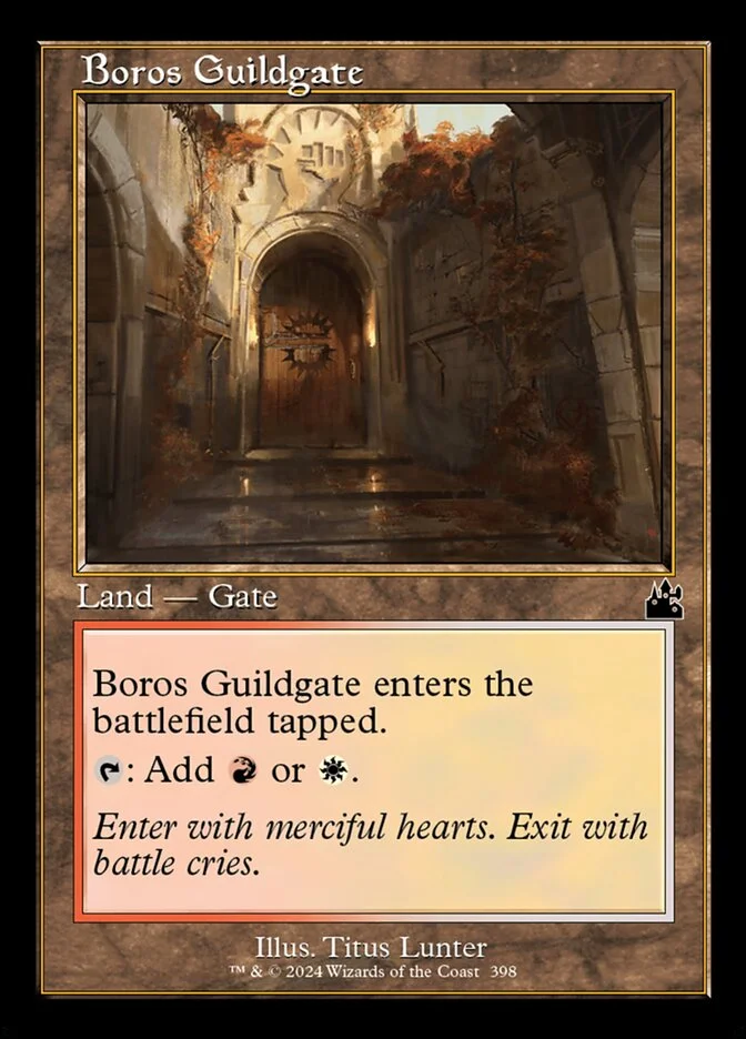 Boros Guildgate 「RVR/398」「EN」
