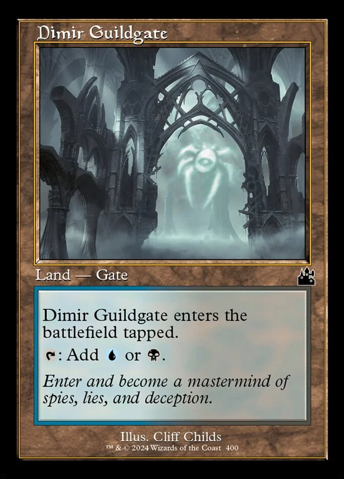 Dimir Guildgate 「RVR/400」「EN」