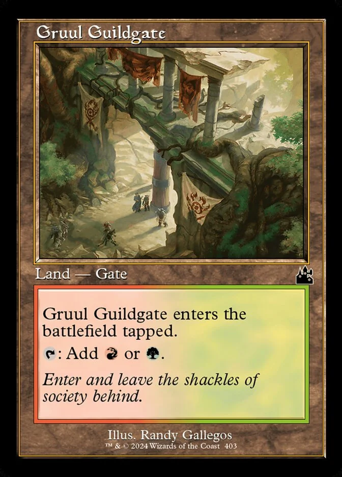 Gruul Guildgate 「RVR/403」「EN」