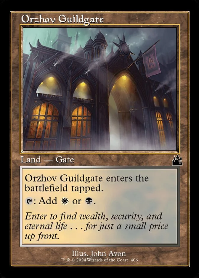 Orzhov Guildgate 「RVR/406」「EN」