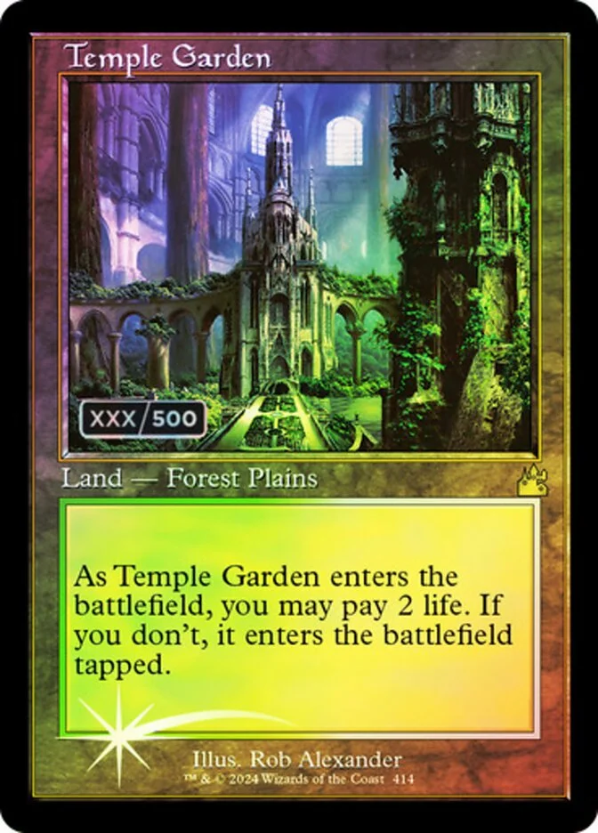 Temple Garden 「RVR/414z」「EN」