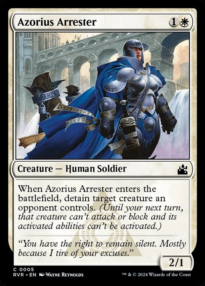 Azorius Arrester 「RVR/5」「EN」