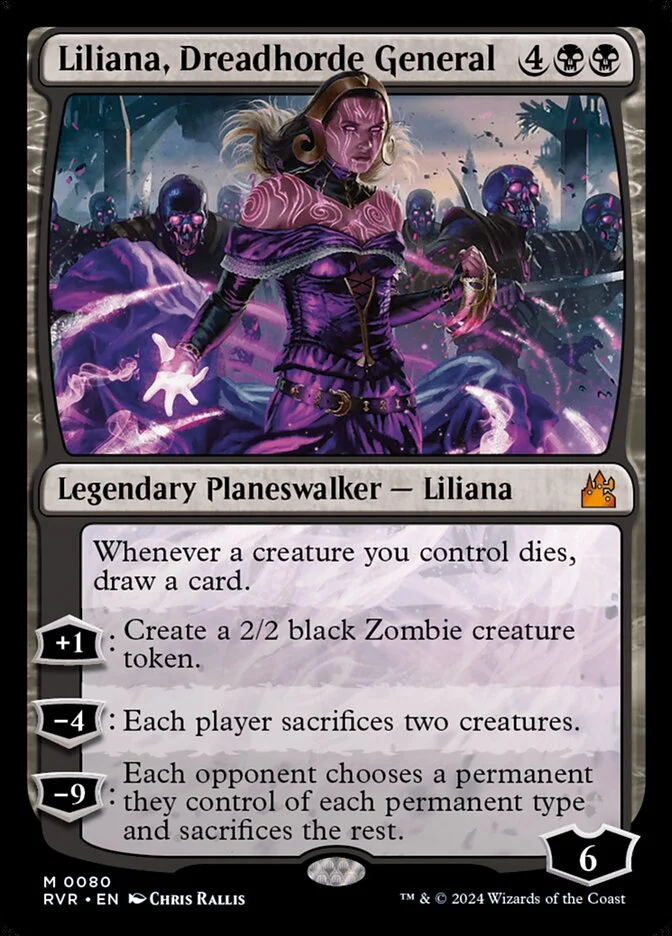 Liliana, Dreadhorde General 「RVR/80」「EN」