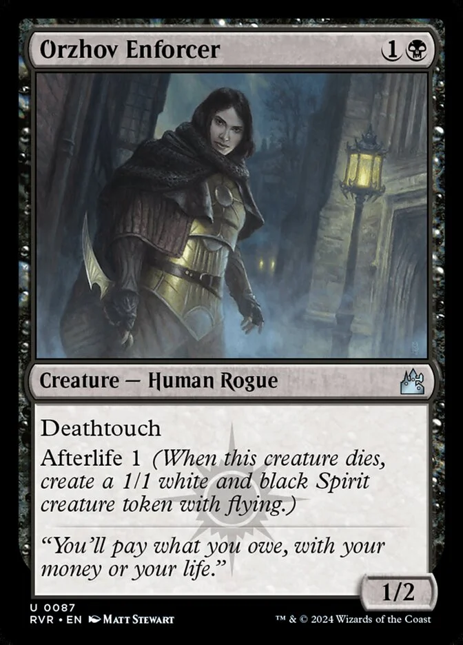 Orzhov Enforcer 「RVR/87」「EN」