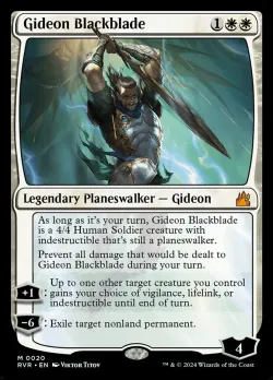Gideon Blackblade #20 · Magic: The Gathering