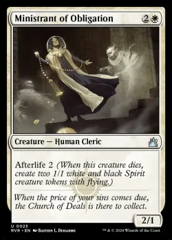 Ministrant of Obligation #23 · Magic: The Gathering