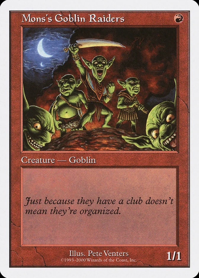 Mons's Goblin Raiders 「S00/32」「EN」