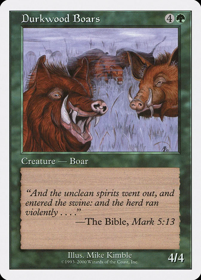Durkwood Boars 「S00/38」「EN」
