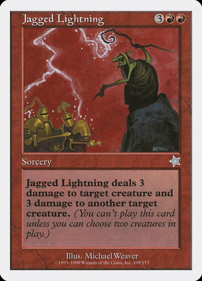 Jagged Lightning 「S99/109」「EN」