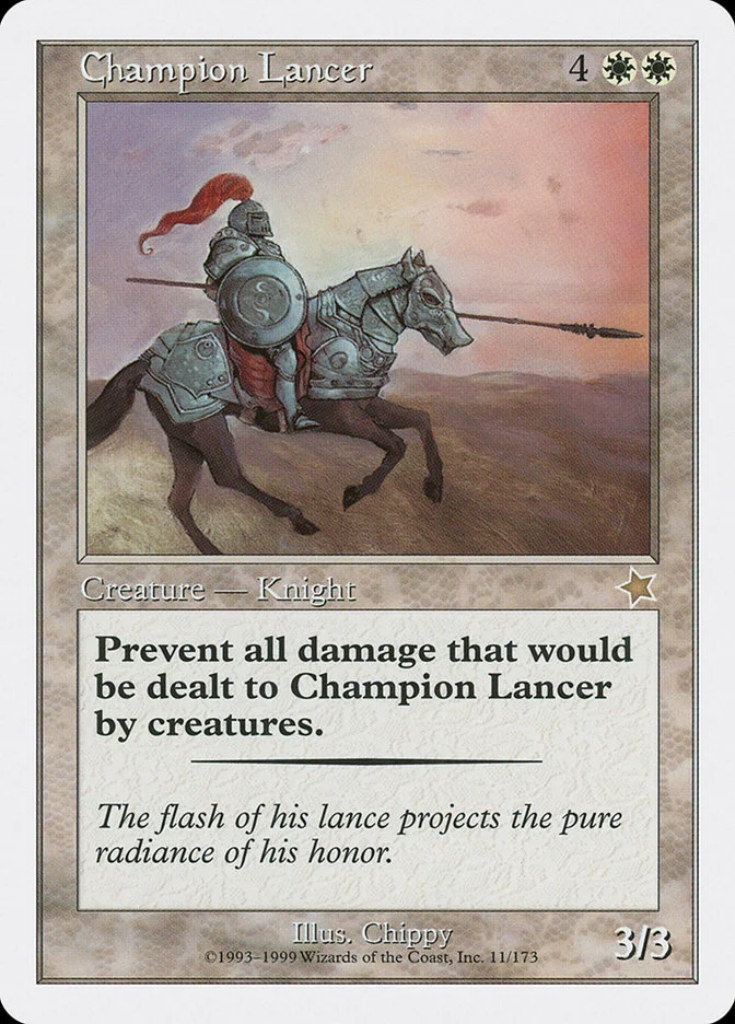 Champion Lancer 「S99/11」「EN」