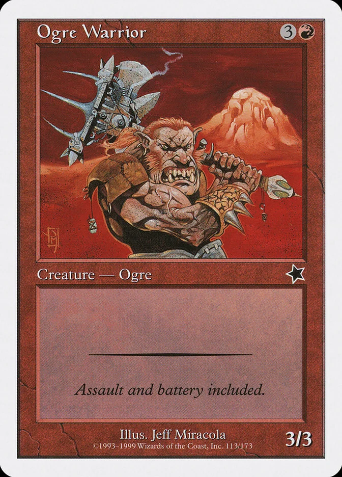 Ogre Warrior 「S99/113」「EN」