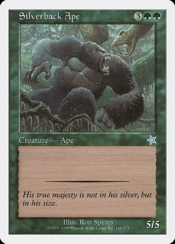 Silverback Ape 「S99/141」「EN」