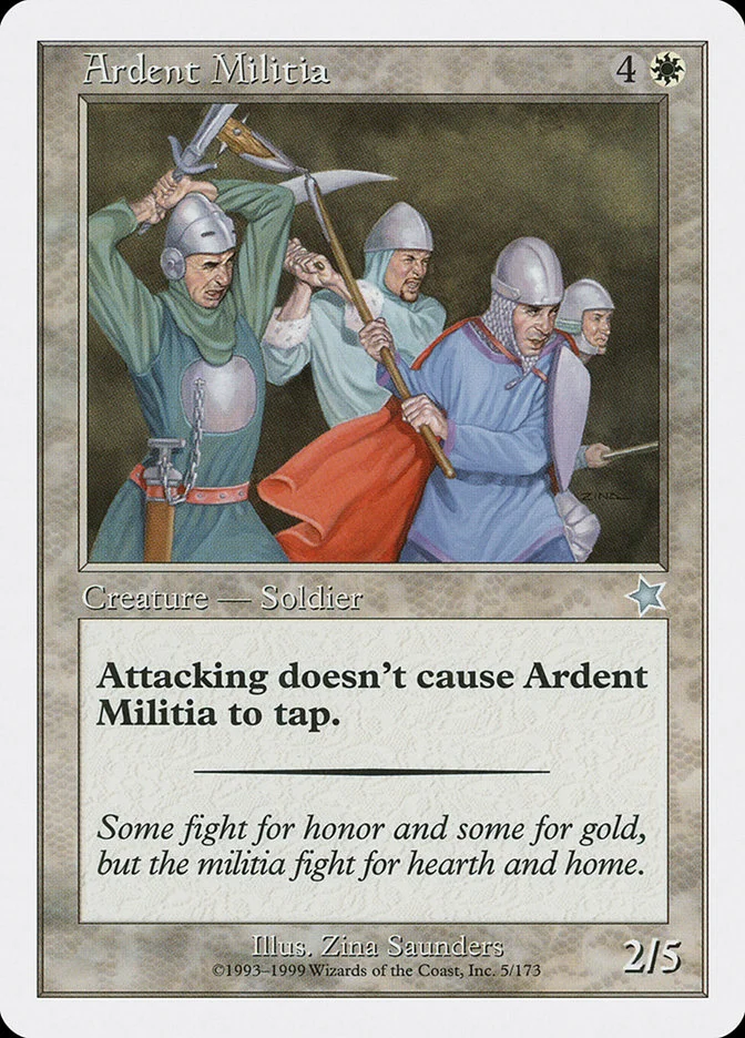 Ardent Militia 「S99/5」「EN」