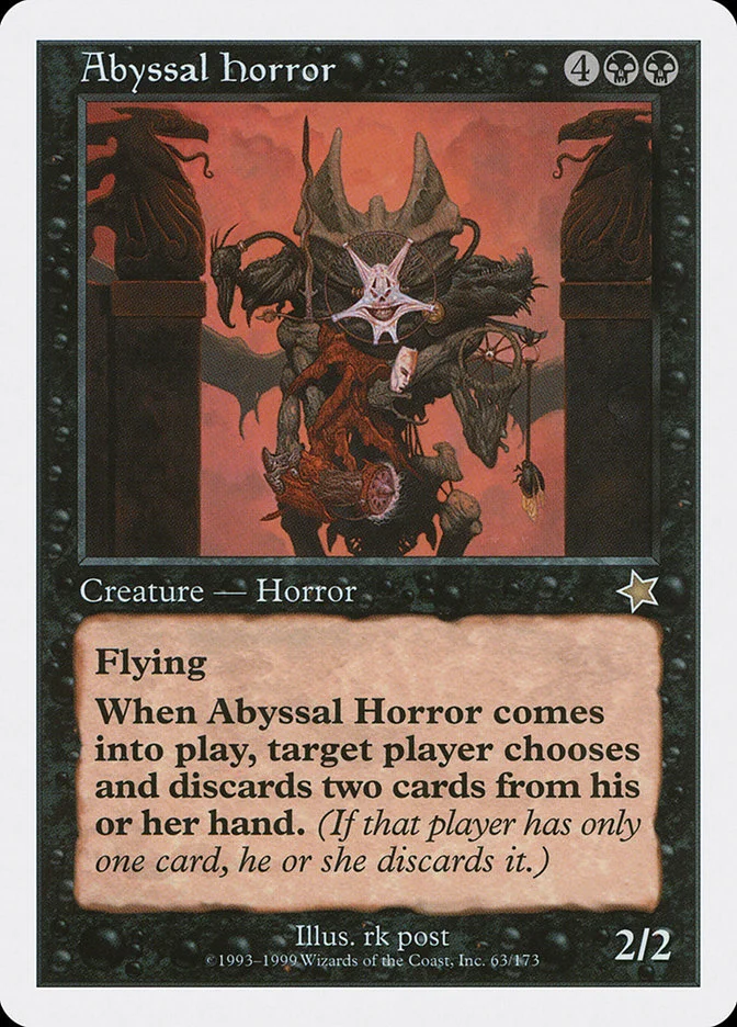 Abyssal Horror 「S99/63」「EN」