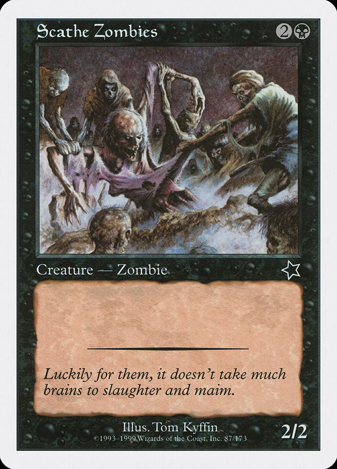Scathe Zombies 「S99/87」「EN」