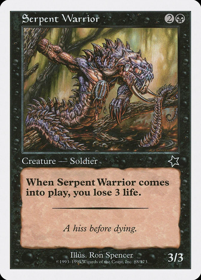 Serpent Warrior 「S99/88」「EN」