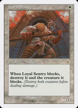 Loyal Sentry #20 · Magic: The Gathering