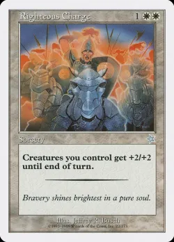 Righteous Charge #22 · Magic: The Gathering