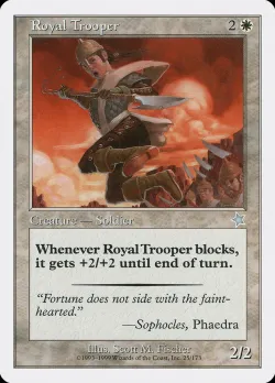 Royal Trooper #25 · Magic: The Gathering
