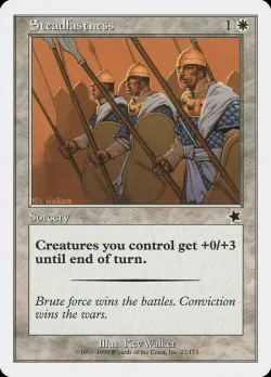 Steadfastness #27 · Magic: The Gathering