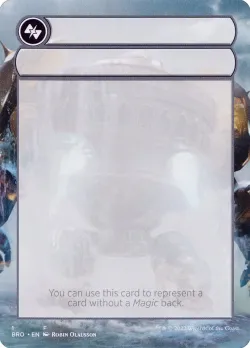 Double-Faced Substitute Card #1 · Magic: The Gathering