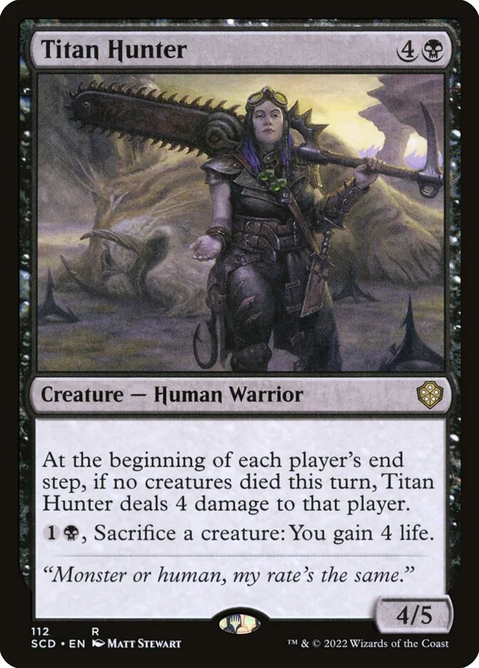 Titan Hunter 「SCD/112」「EN」
